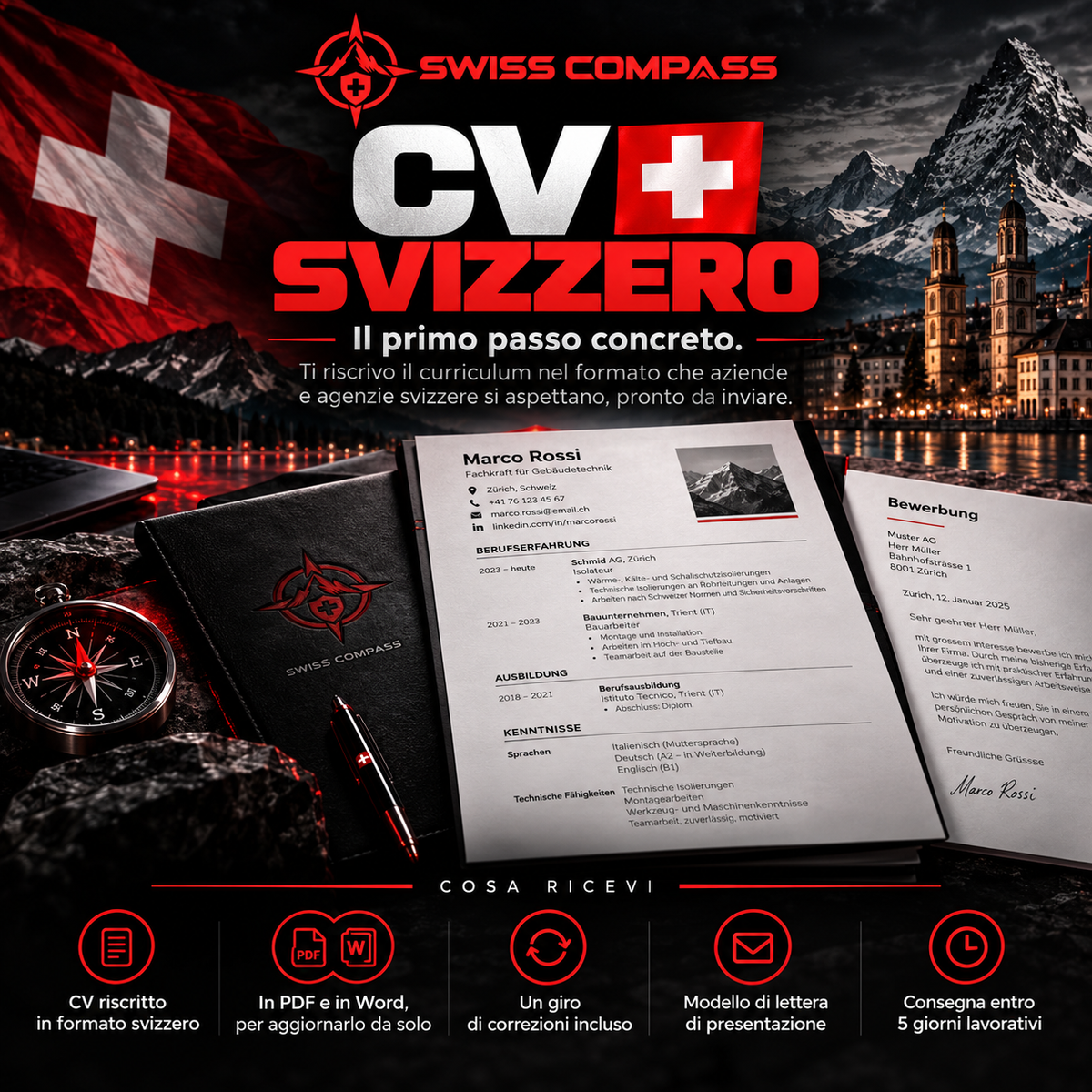 CV svizzero